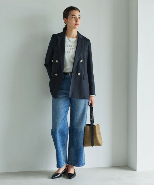 green label relaxing / グリーンレーベル リラクシング テーラードジャケット | ［size SHORTあり］Greed グリード ダブル ジャケット ウォッシャブル | 詳細10