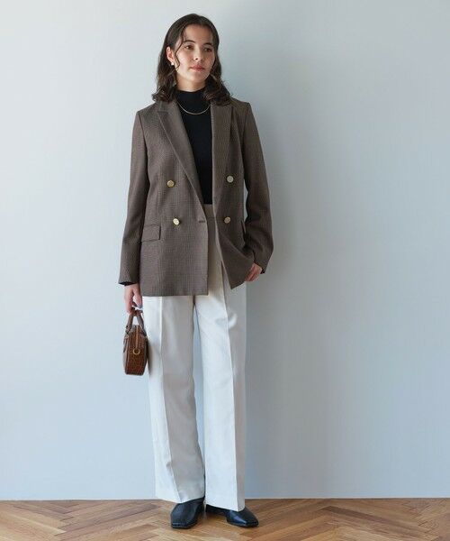 green label relaxing / グリーンレーベル リラクシング テーラードジャケット | ［size SHORTあり］Greed グリード ダブル ジャケット ウォッシャブル | 詳細20