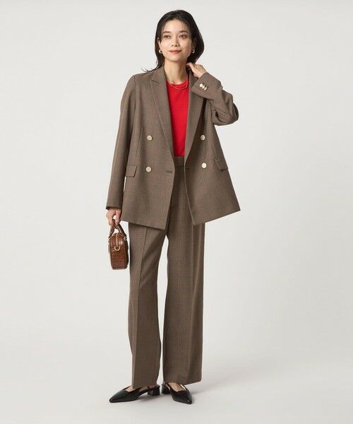 green label relaxing / グリーンレーベル リラクシング テーラードジャケット | ［size SHORTあり］Greed グリード ダブル ジャケット ウォッシャブル | 詳細24