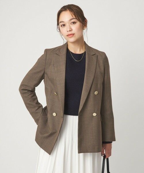 green label relaxing / グリーンレーベル リラクシング テーラードジャケット | ［size SHORTあり］Greed グリード ダブル ジャケット ウォッシャブル | 詳細29