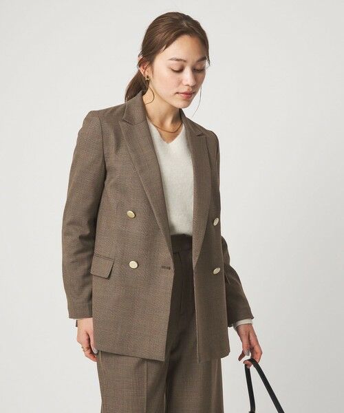 green label relaxing / グリーンレーベル リラクシング テーラードジャケット | ［size SHORTあり］Greed グリード ダブル ジャケット ウォッシャブル | 詳細26