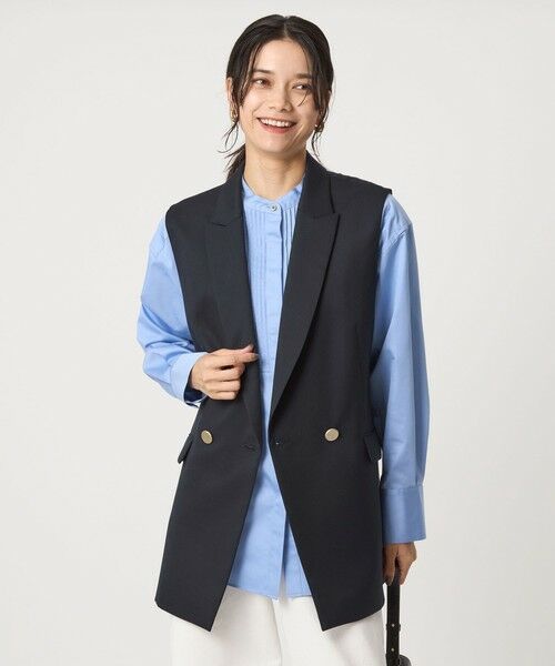 green label relaxing / グリーンレーベル リラクシング テーラードジャケット | Greed グリード テーラード ジレ -ウォッシャブル- | 詳細11