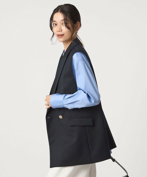 green label relaxing / グリーンレーベル リラクシング テーラードジャケット | Greed グリード テーラード ジレ -ウォッシャブル- | 詳細12