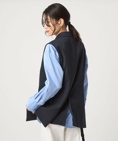 green label relaxing / グリーンレーベル リラクシング テーラードジャケット | Greed グリード テーラード ジレ -ウォッシャブル- | 詳細13