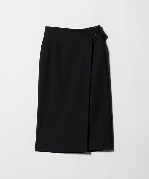 green label relaxing/グリーンレーベル リラクシング カチリラ タイト スカート -ウォッシャブル・ストレッチ- NAVY S(36)