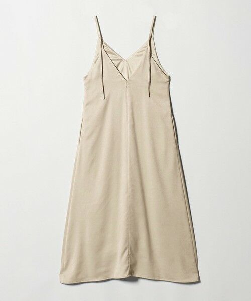 green label relaxing / グリーンレーベル リラクシング ロング・マキシ丈ワンピース | スウェードライク キャミソール ワンピース | 詳細4