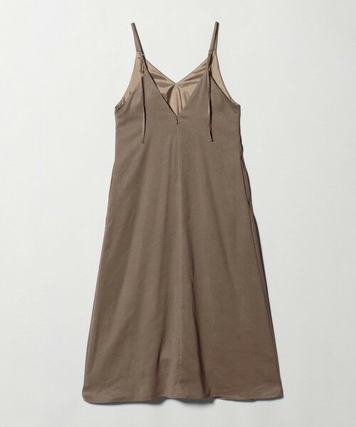 green label relaxing / グリーンレーベル リラクシング ロング・マキシ丈ワンピース | スウェードライク キャミソール ワンピース | 詳細14