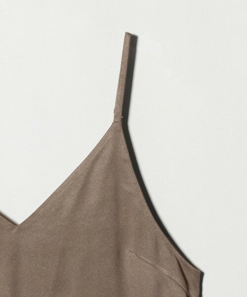 green label relaxing / グリーンレーベル リラクシング ロング・マキシ丈ワンピース | スウェードライク キャミソール ワンピース | 詳細16