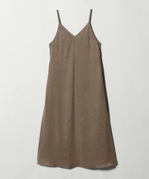 green label relaxing / グリーンレーベル リラクシング ロング・マキシ丈ワンピース | スウェードライク キャミソール ワンピース | 詳細13