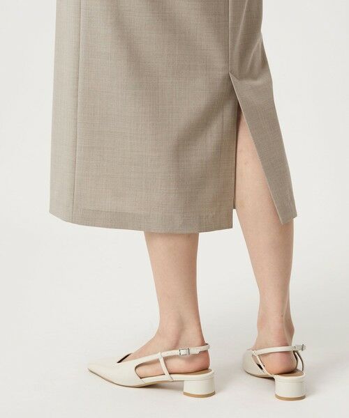 green label relaxing / グリーンレーベル リラクシング ロング・マキシ丈ワンピース | カチリラ ワンピース -ウォッシャブル・ストレッチ- | 詳細13