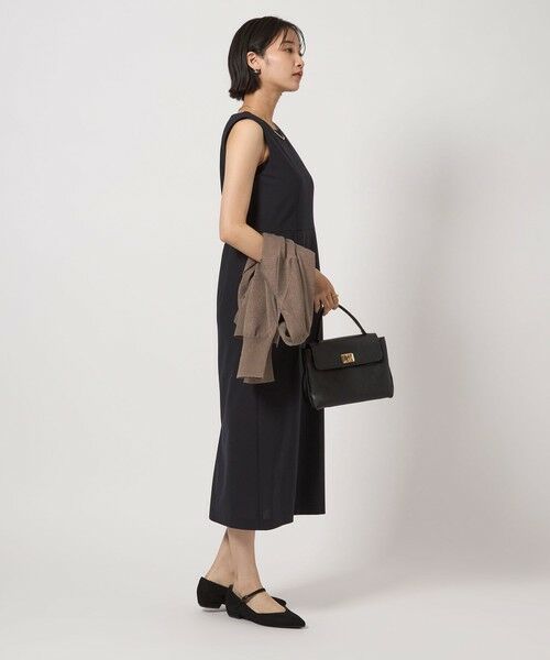 green label relaxing / グリーンレーベル リラクシング ロング・マキシ丈ワンピース | カチリラ ワンピース -ウォッシャブル・ストレッチ- | 詳細25