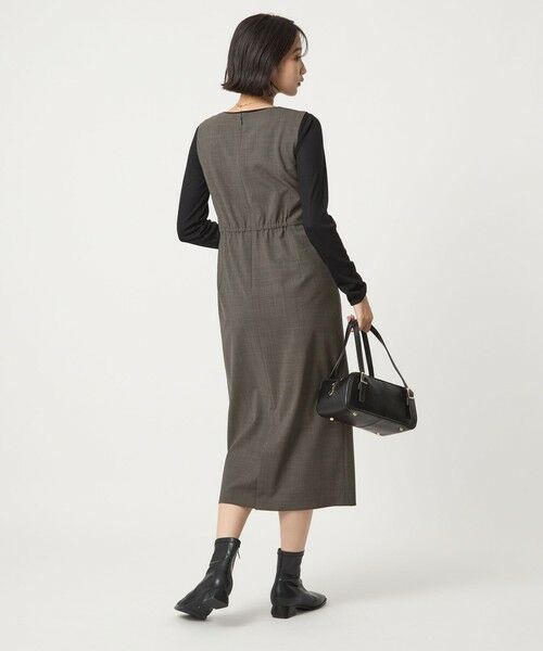 green label relaxing / グリーンレーベル リラクシング ロング・マキシ丈ワンピース | カチリラ ワンピース -ウォッシャブル・ストレッチ- | 詳細29