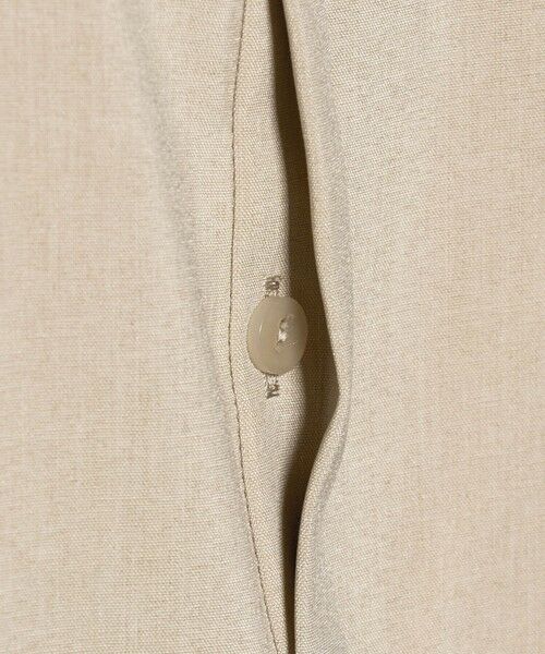 green label relaxing / グリーンレーベル リラクシング ロング・マキシ丈ワンピース | ウエスト ベルト ショートスリーブ ワンピース  -マシンウォッシャブル- | 詳細13