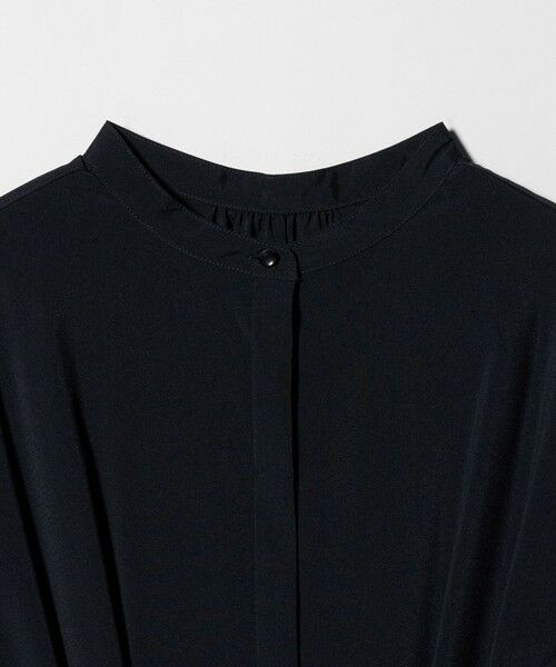 green label relaxing / グリーンレーベル リラクシング ロング・マキシ丈ワンピース | ウエスト ベルト ショートスリーブ ワンピース  -マシンウォッシャブル- | 詳細26