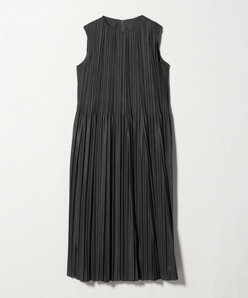 チンツボイル プリーツ ワンピース （ドレス）｜green label