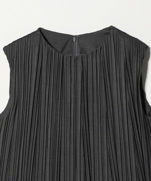 green label relaxing / グリーンレーベル リラクシング ドレス | チンツボイル プリーツ ワンピース | 詳細8