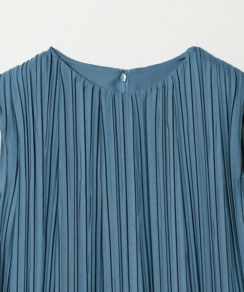 green label relaxing / グリーンレーベル リラクシング ドレス | チンツボイル プリーツ ワンピース | 詳細15