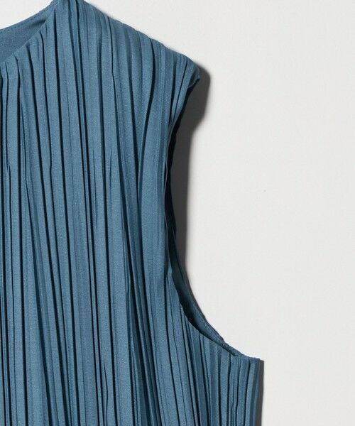 green label relaxing / グリーンレーベル リラクシング ドレス | チンツボイル プリーツ ワンピース | 詳細16