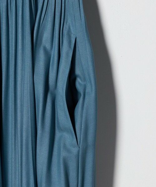 green label relaxing / グリーンレーベル リラクシング ドレス | チンツボイル プリーツ ワンピース | 詳細18
