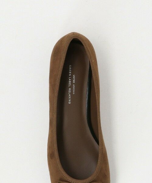 green label relaxing / グリーンレーベル リラクシング パンプス | ラウンド バレエシューズ 撥水 | 詳細20