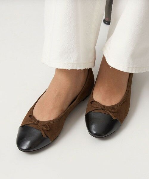 green label relaxing / グリーンレーベル リラクシング パンプス | ラウンド バレエシューズ 撥水 | 詳細13