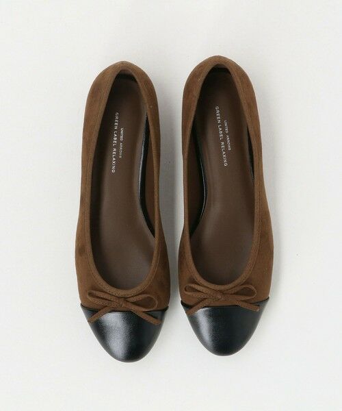 green label relaxing / グリーンレーベル リラクシング パンプス | ラウンド バレエシューズ 撥水 | 詳細16