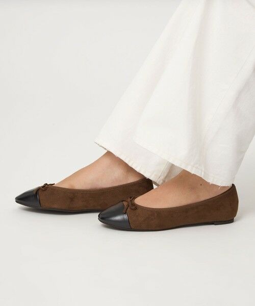 green label relaxing/グリーンレーベル リラクシング ラウンド バレエシューズ MD. BROWN 24.5cm green label relaxing/グリーンレーベル リラクシング ラウンド バレエシューズ MD. BROWN 24.5cm