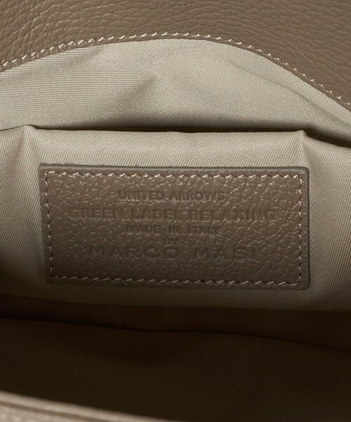 green label relaxing / グリーンレーベル リラクシング ショルダーバッグ | ＜MARCO MASI＞フラップ バッグ | 詳細10