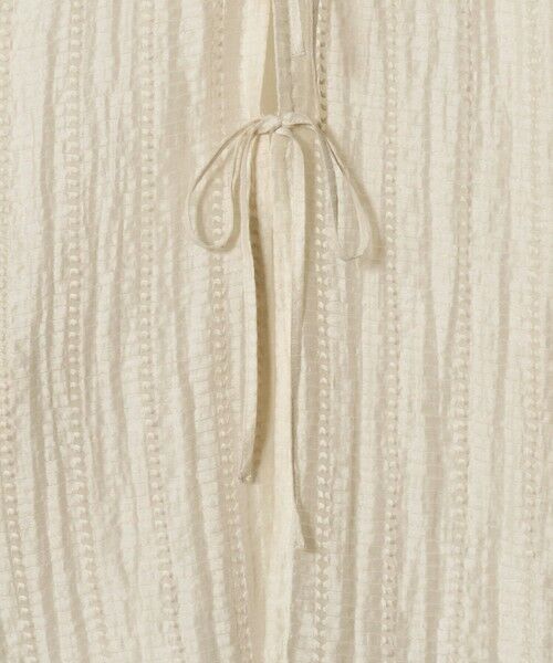 green label relaxing / グリーンレーベル リラクシング シャツ・ブラウス | リボン シアー ブラウス | 詳細19