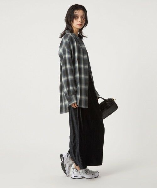 green label relaxing / グリーンレーベル リラクシング シャツ・ブラウス | ［size SHORTあり］シアー チェック シャツ | 詳細3