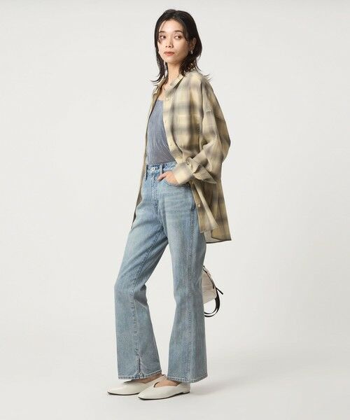 green label relaxing / グリーンレーベル リラクシング シャツ・ブラウス | ［size SHORTあり］シアー チェック シャツ | 詳細9