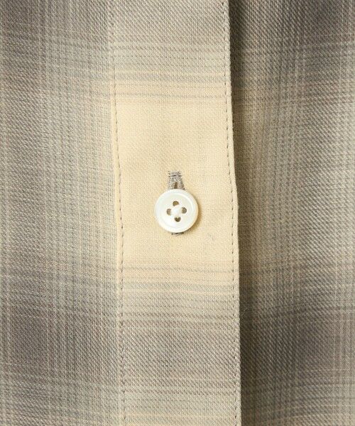 green label relaxing / グリーンレーベル リラクシング シャツ・ブラウス | ［size SHORTあり］シアー チェック シャツ | 詳細11