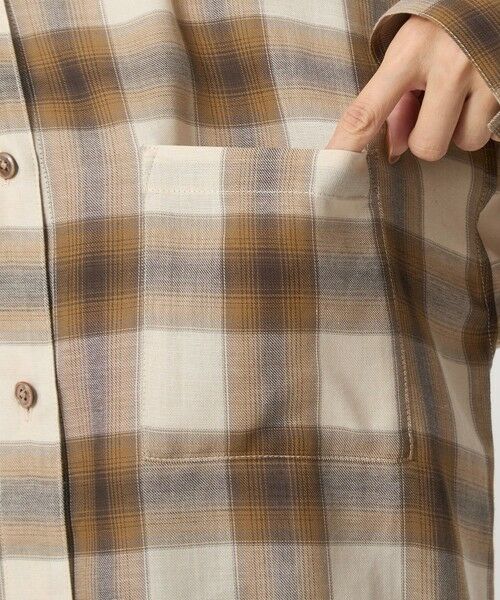 green label relaxing / グリーンレーベル リラクシング シャツ・ブラウス | ［size SHORTあり］シアー チェック シャツ | 詳細28
