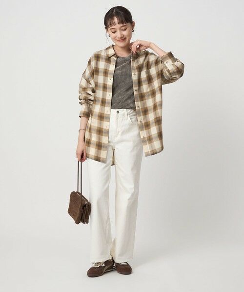 green label relaxing / グリーンレーベル リラクシング シャツ・ブラウス | ［size SHORTあり］シアー チェック シャツ | 詳細19