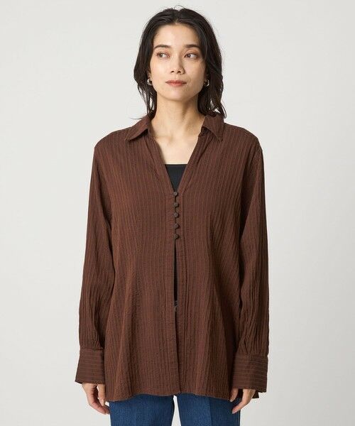 green label relaxing / グリーンレーベル リラクシング シャツ・ブラウス | ＜SEASONAL COLLECTION＞ドビー シャツ | 詳細16