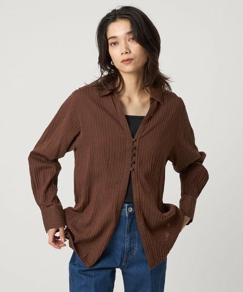 green label relaxing / グリーンレーベル リラクシング シャツ・ブラウス | ＜SEASONAL COLLECTION＞ドビー シャツ | 詳細11