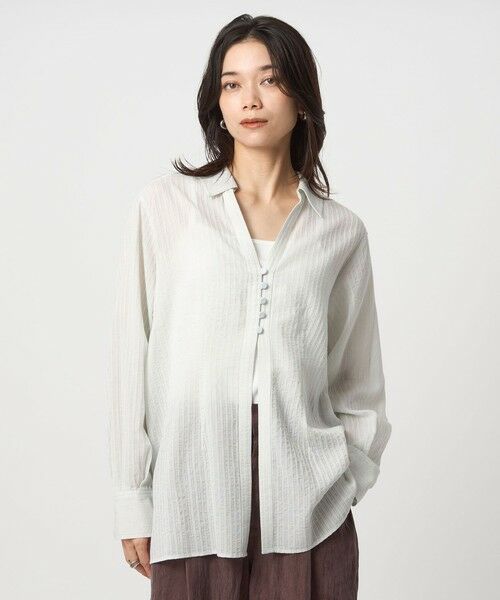 green label relaxing / グリーンレーベル リラクシング シャツ・ブラウス | ＜SEASONAL COLLECTION＞ドビー シャツ | 詳細23