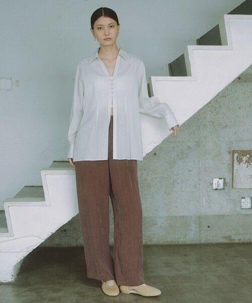 green label relaxing / グリーンレーベル リラクシング シャツ・ブラウス | ＜SEASONAL COLLECTION＞ドビー シャツ | 詳細22