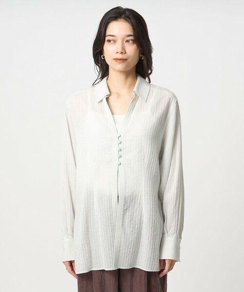 green label relaxing / グリーンレーベル リラクシング シャツ・ブラウス | ＜SEASONAL COLLECTION＞ドビー シャツ | 詳細28