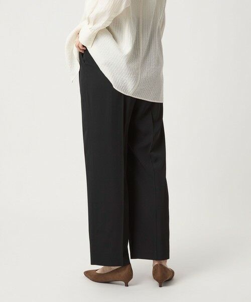 green label relaxing / グリーンレーベル リラクシング スラックス・ドレスパンツ | ＜SEASONAL COLLECTION＞2タック パンツ | 詳細4