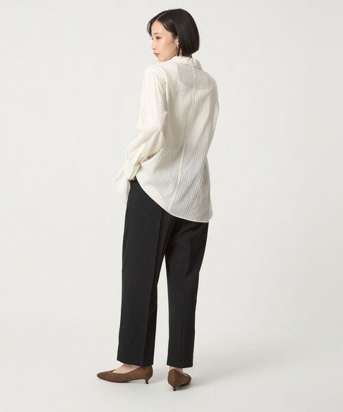 green label relaxing / グリーンレーベル リラクシング スラックス・ドレスパンツ | ＜SEASONAL COLLECTION＞2タック パンツ | 詳細6