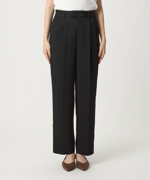 green label relaxing / グリーンレーベル リラクシング スラックス・ドレスパンツ | ＜SEASONAL COLLECTION＞2タック パンツ | 詳細7