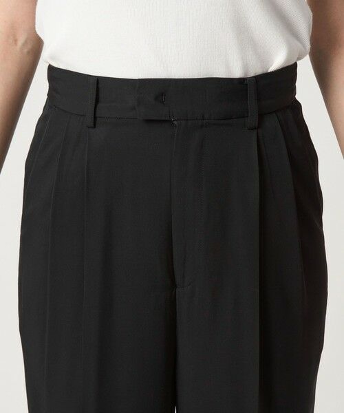 green label relaxing / グリーンレーベル リラクシング スラックス・ドレスパンツ | ＜SEASONAL COLLECTION＞2タック パンツ | 詳細10