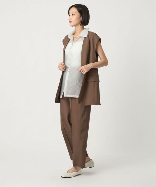 green label relaxing / グリーンレーベル リラクシング スラックス・ドレスパンツ | ＜SEASONAL COLLECTION＞2タック パンツ | 詳細26