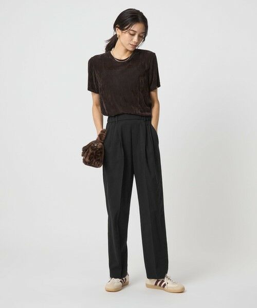 green label relaxing / グリーンレーベル リラクシング その他パンツ | ワイド テーパード パンツ | 詳細2