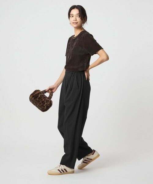 green label relaxing / グリーンレーベル リラクシング その他パンツ | ワイド テーパード パンツ | 詳細3