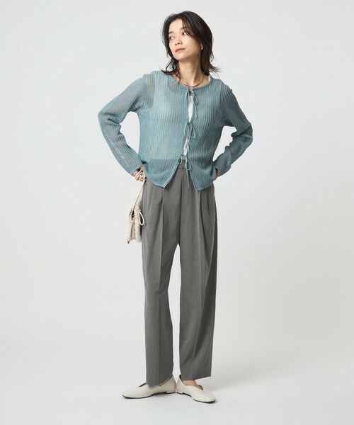green label relaxing / グリーンレーベル リラクシング その他パンツ | ワイド テーパード パンツ | 詳細11