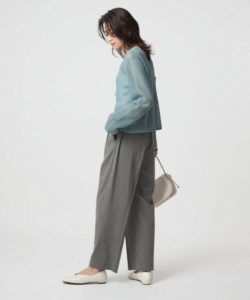 green label relaxing / グリーンレーベル リラクシング その他パンツ | ワイド テーパード パンツ | 詳細12