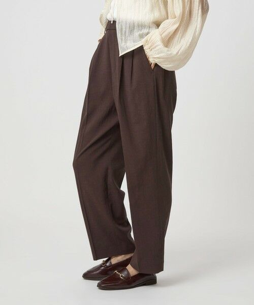 green label relaxing / グリーンレーベル リラクシング その他パンツ | ワイド テーパード パンツ | 詳細25