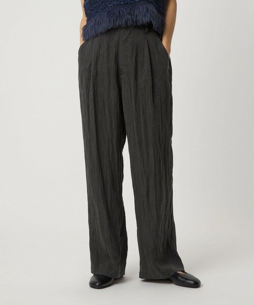 green label relaxing / グリーンレーベル リラクシング その他パンツ | ＜SEASONAL COLLECTION＞ツイル パンツ | 詳細1